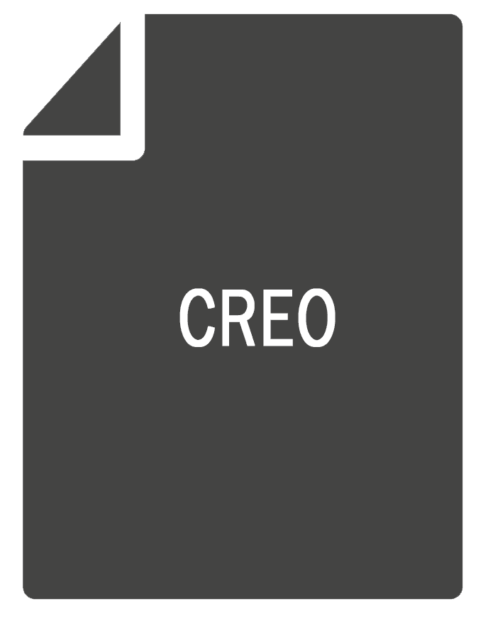 Flächenrückführung - Dateiformat CREO